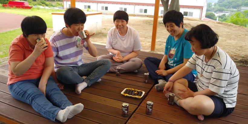 [일상] 꽃마을 1번지 간식시간!