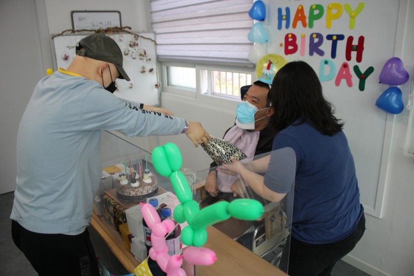 4월 생일파티
